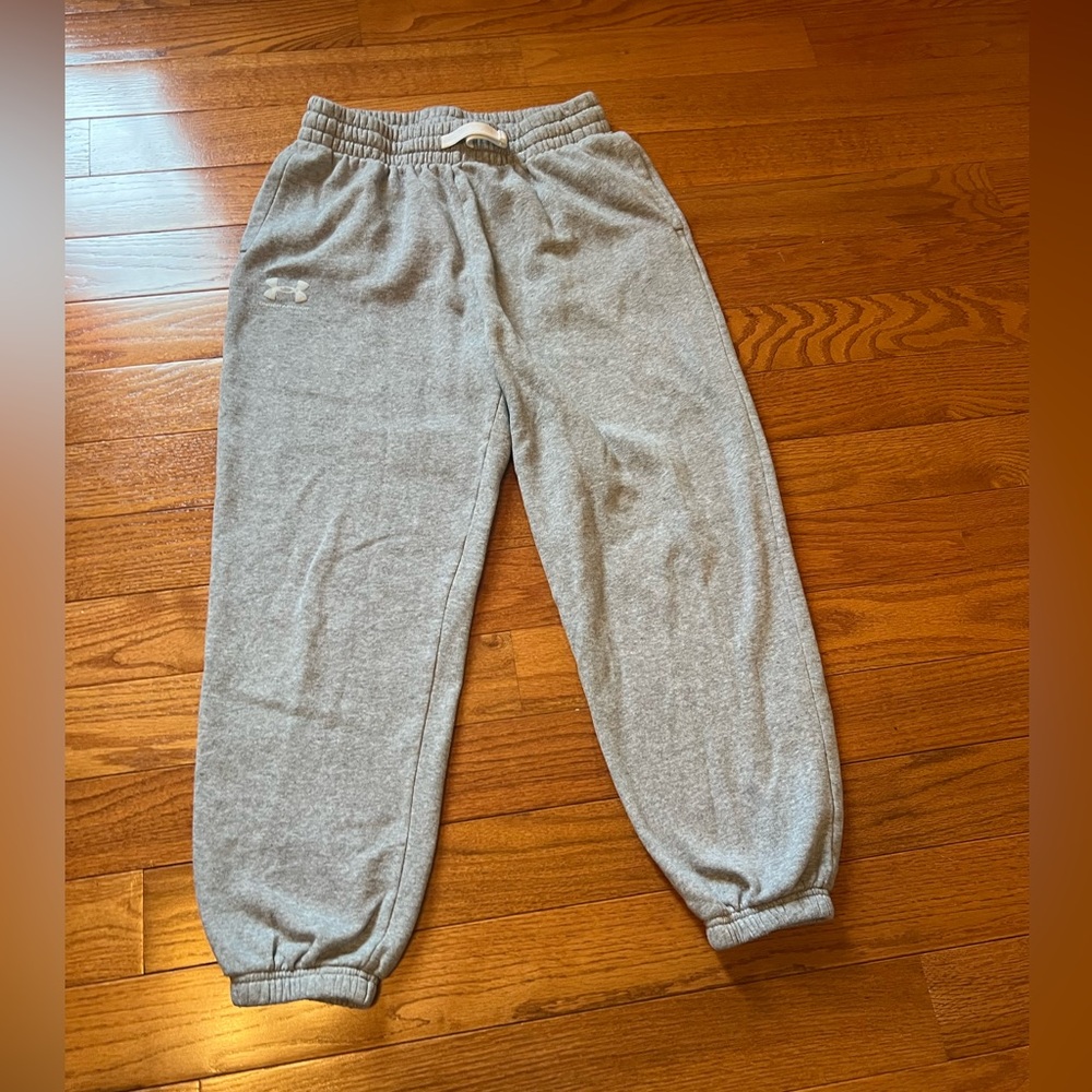 Gray Under Armour Sweatpants